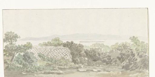 View of the ruins of the theater in Brindisi