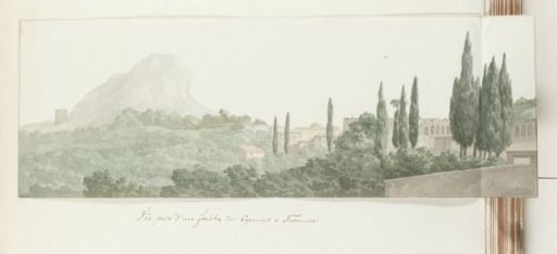 View from the Window of the Capuchin Convent of Taormine