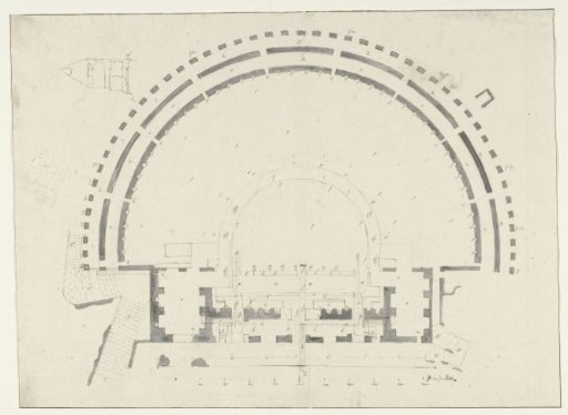 Plan of the Theatre of Taormine