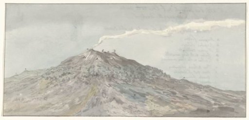 View of Mount Etna Seen from the South-West
