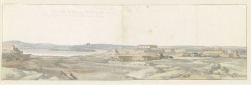 View of the Unfinished Citta Nuova at the Ras il cala Bay on the Island of Gozo