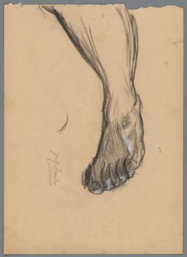 Left foot of Saul