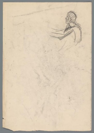 David with outstretched arms