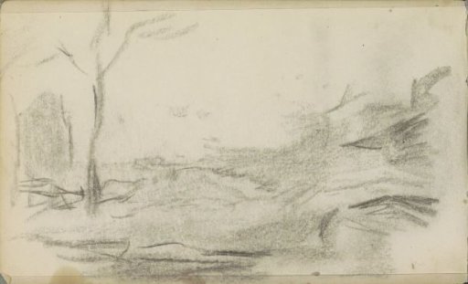 Landscape with a tree