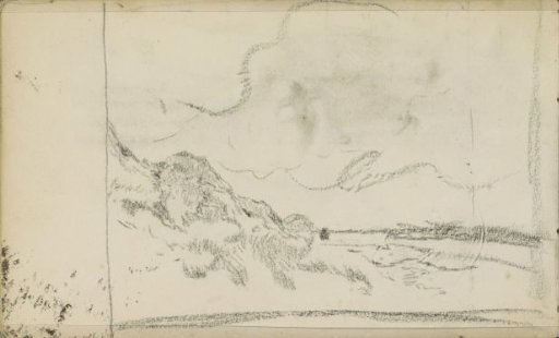 Landscape, possibly dunes