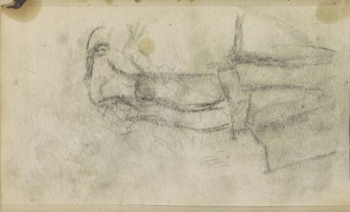 Lower legs of a girl in a skirt