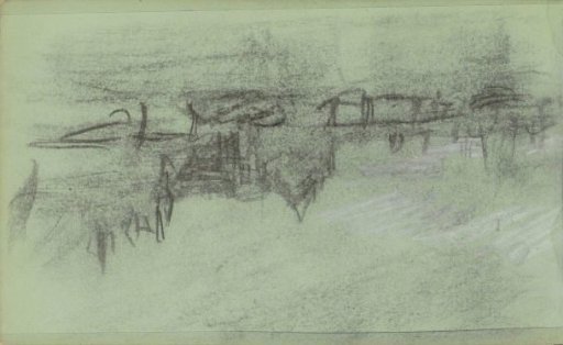 Buildings and a pier on the water