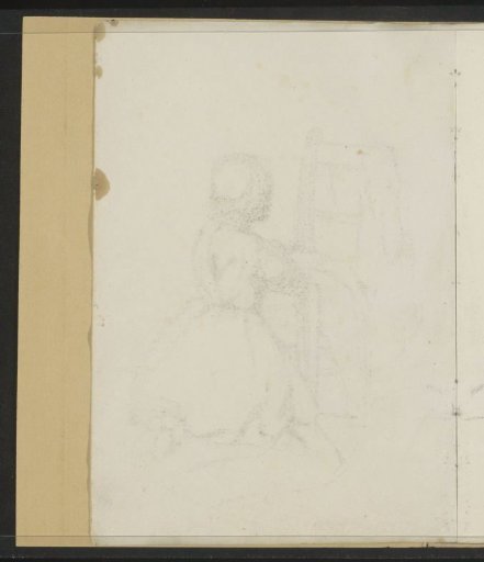 Impression of the Pencil Drawing on Page 2 Recto