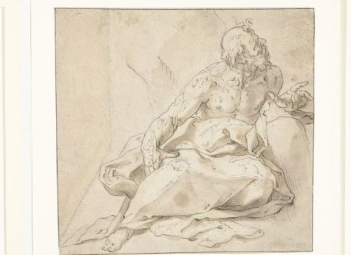 Saint Jerome in the Wilderness (?)