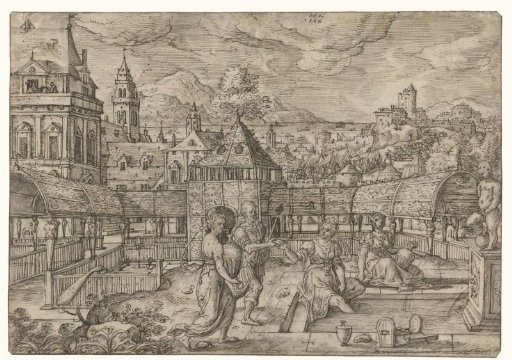 Bathsheba Receives the Message from Uriah