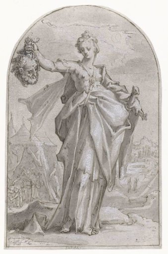 Judith with the head of Holofernes
