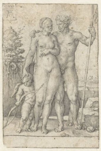 Paris, Oenone and Cupid