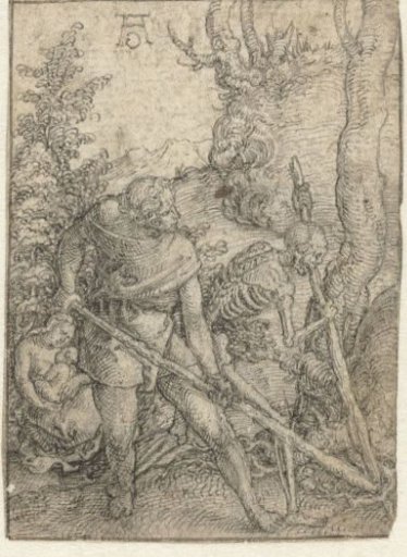 Adam and Death plough the earth