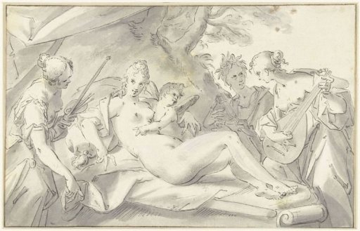Venus amidst the Arts and Sciences