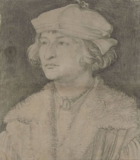 Portrait of a young man with hat, ca. 1506
