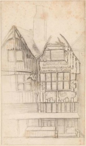 Two Burnt Houses in the Oude Nieuwstraat, 1682