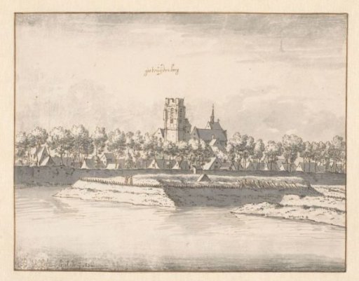View of Geertruidenberg, North Brabant