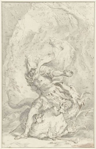 Saint George slays the dragon