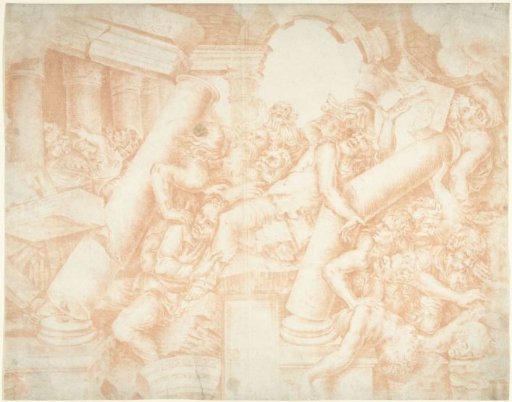 Samson destroys the temple