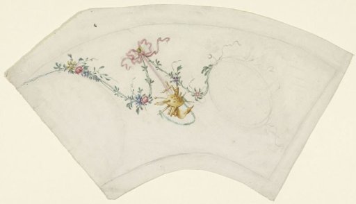 Garland and trophy with painter's attributes