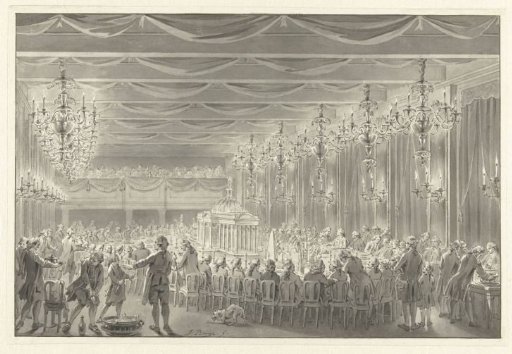 Alliance Banquet in Amsterdam, 1786