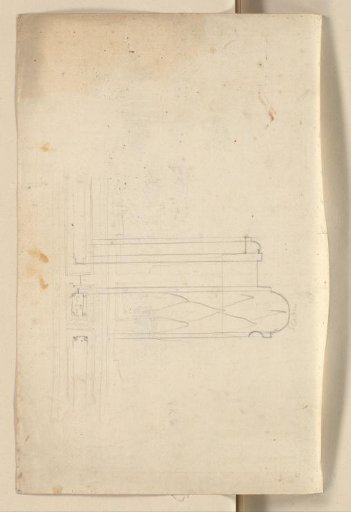 Architectural design drawing