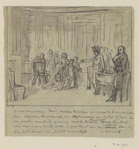 Princess of Hatzfeldt begs Napoleon Bonaparte to spare her husband's life