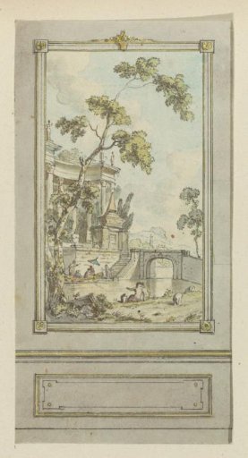 Design drawing for a wall panel