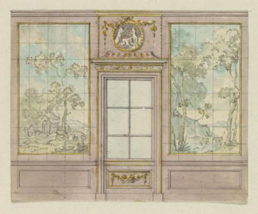 Design drawing for a wall panel