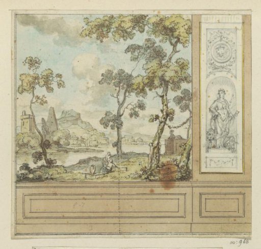 Design drawing for a wall panel