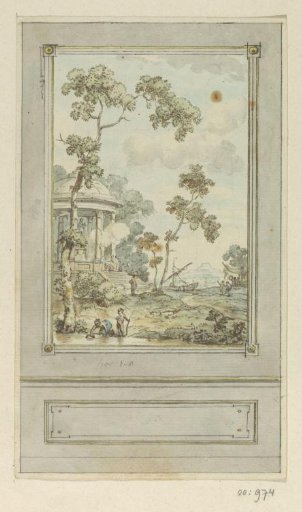 Design drawing for a wall panel