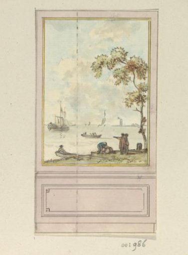 Design drawing for a wall panel