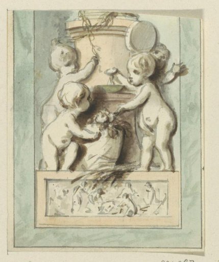Design Drawing for a Room Decoration