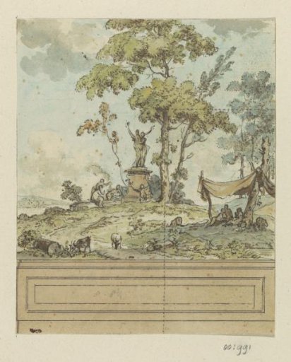 Design drawing for a wall panel