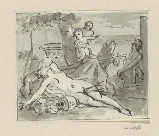 Sleeping nymph
