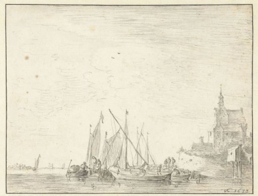 Groothoofd Gate at Dordrecht