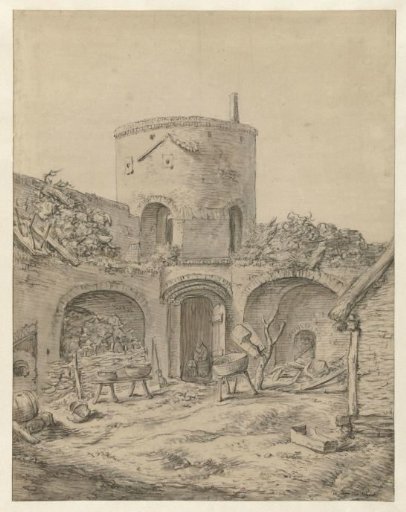 Tower of Huiet in the Vicinity of Rees