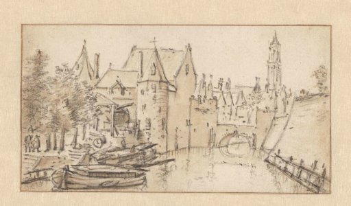 View of the Weerdpoort, Utrecht