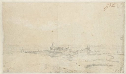 View of the town of Kleve