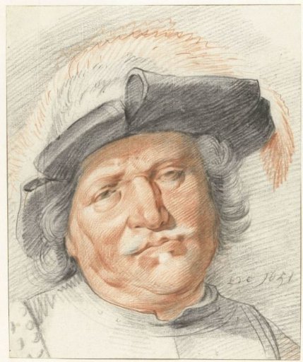 Head of a man