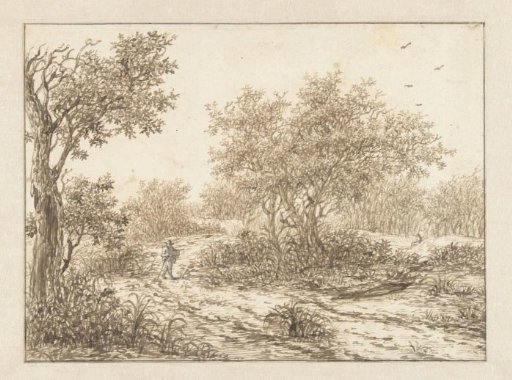 Landscape with a Walker