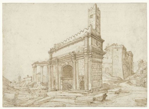 Arch of Septimus Severus in Rome