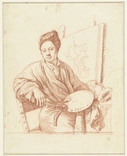 Portrait of a Painter at an Easel