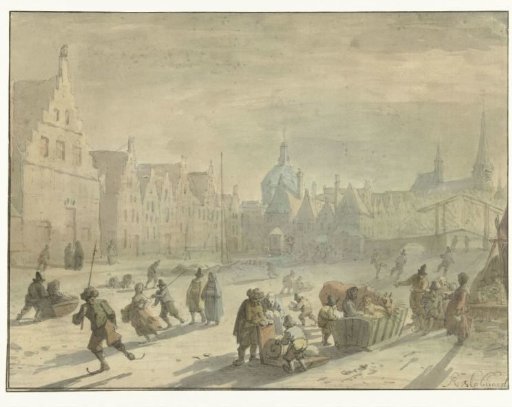 Galgewater in Leiden with Ice Amusements