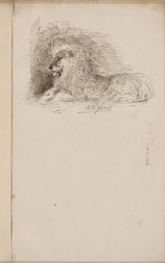 Recumbent Lion