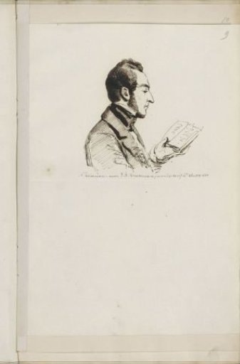 Portrait of the Reading Jan Adam Kruseman