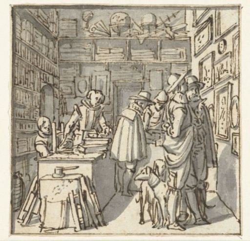 Interior of a Bookshop