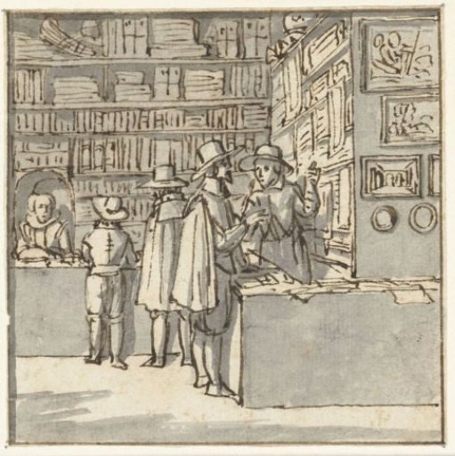 Interior of a Bookshop