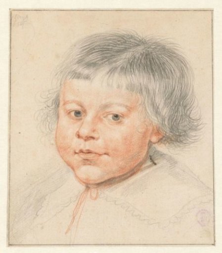 Child's Bust, Slightly Turned to the Left