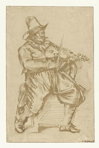 Seated Violin Player